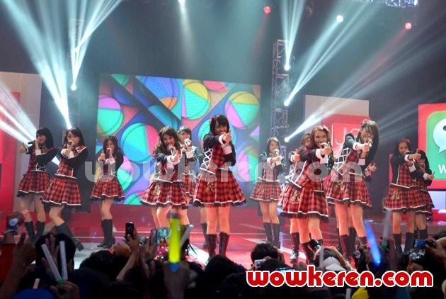 Gambar Foto JKT48 Saat Tampil di Acara 'JKT48 3rd Generation Audition'