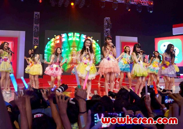 Gambar Foto JKT48 Saat Tampil di Acara 'JKT48 3rd Generation Audition'