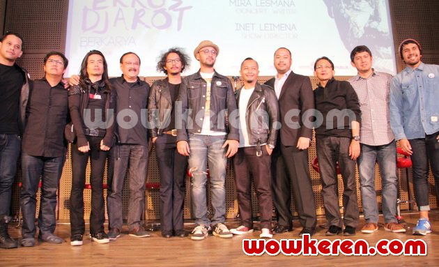 Gambar Foto Jumpa Pers Konser '40 Tahun Eros Djarot Berkarya'