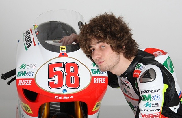 Gambar Foto Marco Simoncelli Photoshoot