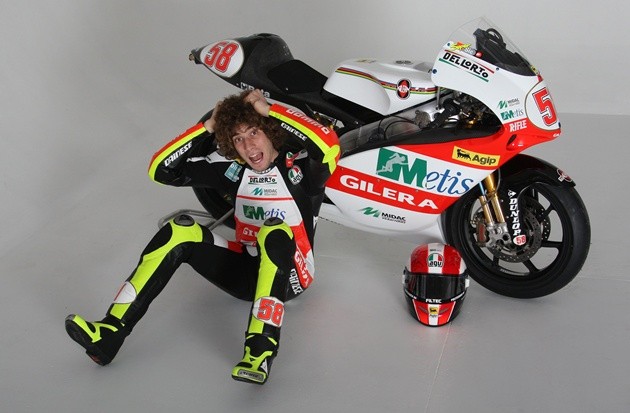 Gambar Foto Marco Simoncelli Photoshoot