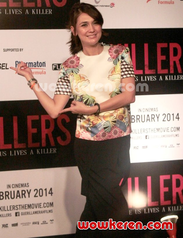 Gambar Foto Luna Maya Saat Jumpa Pers Film 'Killers (2013)'