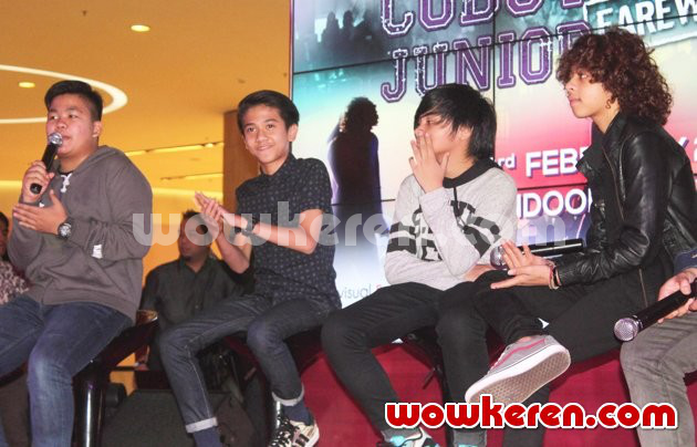 Gambar Foto Jumpa Pers Konser Perpisahan Coboy Junior