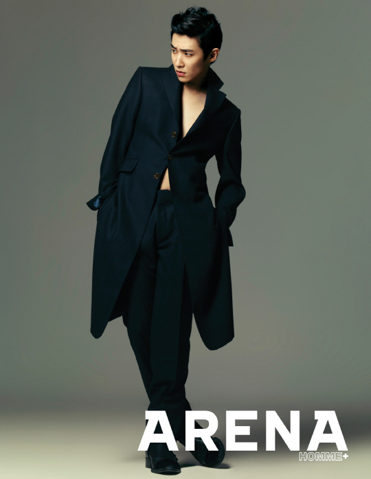 Gambar Foto Lee Joon MBLAQ di Majalah Arena Homme Plus Edisi Januari 2014