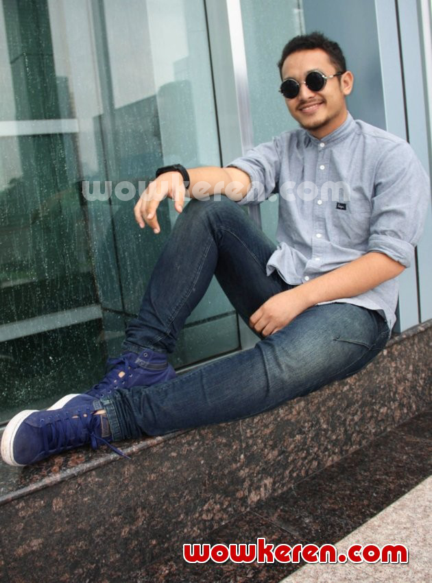 Gambar Foto Gilang Dirgahari Saat Jumpa Pers Acara Baru Trans TV