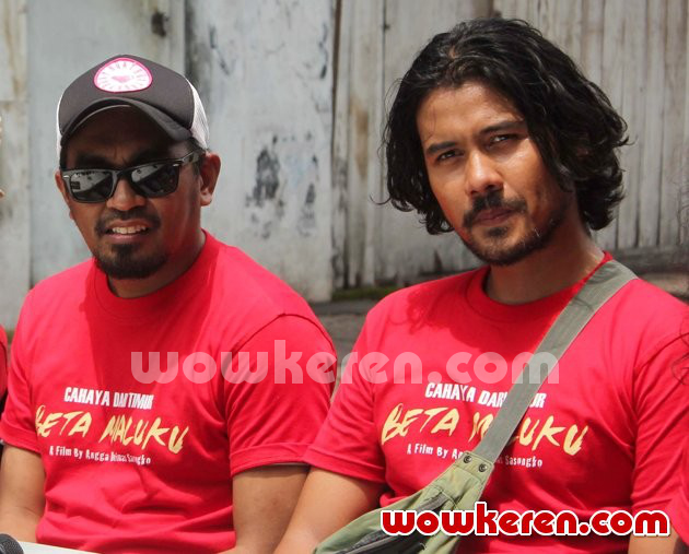 Gambar Foto Glenn Fredly dan Chico Jericho Saat Jumpa Pers Film 'Cahaya Dari Timur: Beta Maluku'