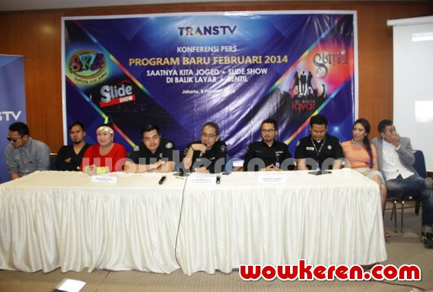 Gambar Foto Jumpa Pers Acara Baru Trans TV