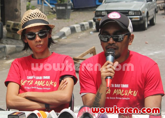 Gambar Foto Glenn Fredly Saat Jumpa Pers Film 'Cahaya Dari Timur: Beta Maluku'
