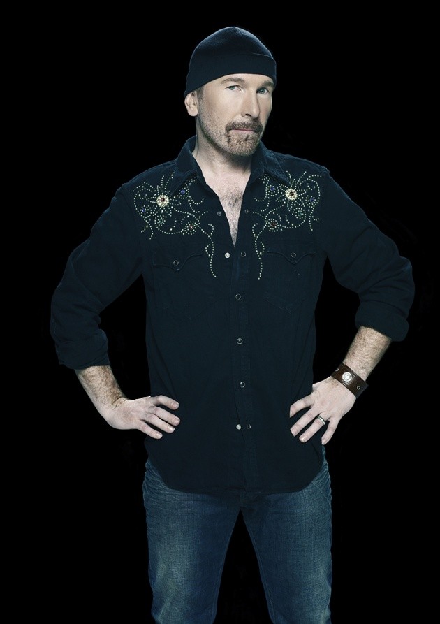 Gambar Foto The Edge Gitaris Utama U2