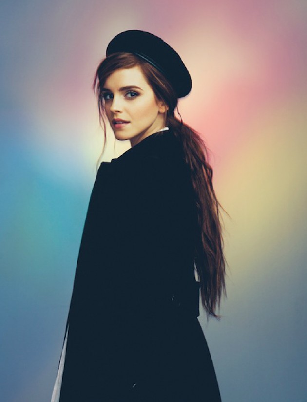 Gambar Foto Emma Watson di Majalah Wonderland Edisi Februari 2014