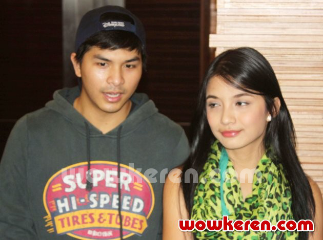 Gambar Foto Glenn Alinskie dan Chelsea Olivia Saat di Temui di MD Entertainment