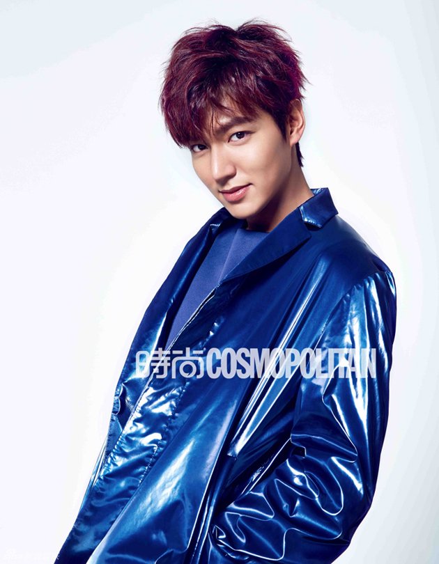 Gambar Foto Lee Min Ho di Majalah Cosmopolitan China Edisi Maret 2014