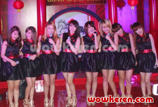 Gambar Foto Cherry Belle Saat Tampil di Grand Metropolitan