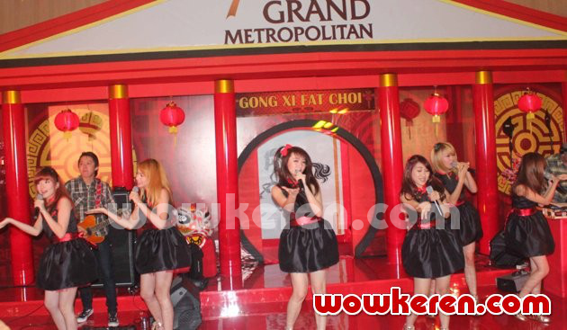 Gambar Foto Cherry Belle Saat Tampil di Grand Metropolitan