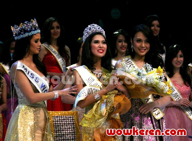 Foto Maria Asteria Dinobatkan Sebagai Miss Indonesia 2014