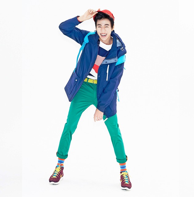 Gambar Foto Lee Hyun Woo Kampanye Unionbay Musim Semi 2014