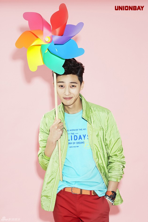 Gambar Foto Park Seo Joon Kampanye Unionbay Musim Semi 2014