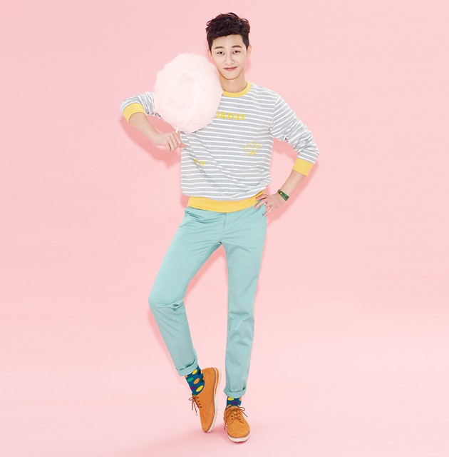 Gambar Foto Park Seo Joon Kampanye Unionbay Musim Semi 2014