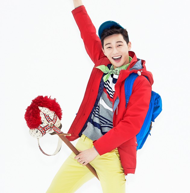 Gambar Foto Park Seo Joon Kampanye Unionbay Musim Semi 2014