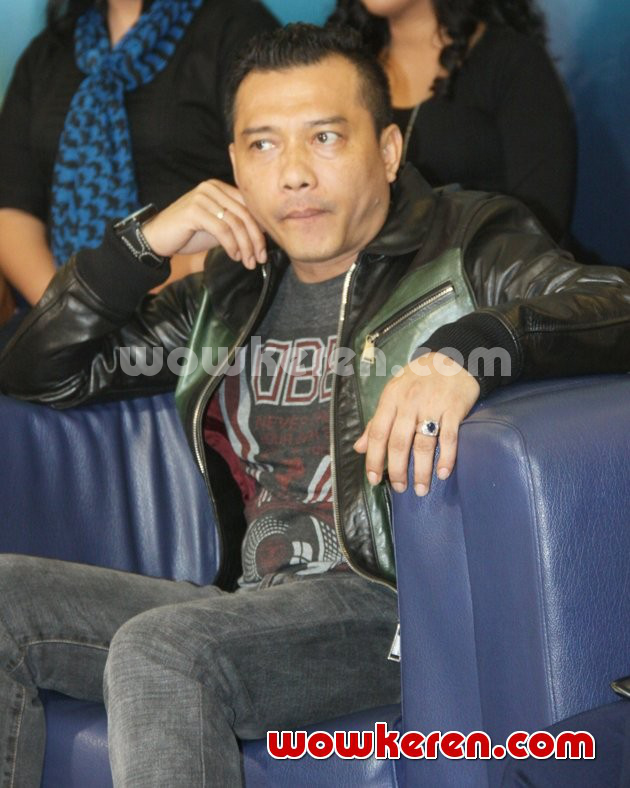 Gambar Foto Anang Hermansyah Saat Jumpa Pers Indonesian Idol 2014