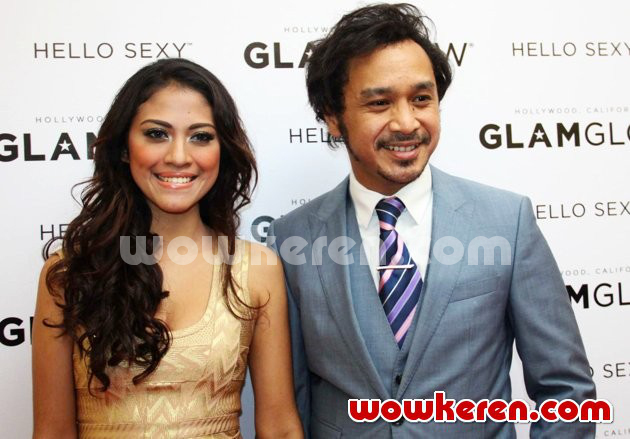 Gambar Foto Cyntia Riza dan Giring Ganesha Hadir di Acara 'GlamGlow Cocktail Party'