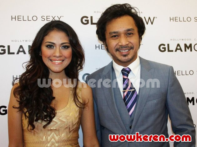Gambar Foto Cyntia Riza dan Giring Ganesha Hadir di Acara 'GlamGlow Cocktail Party'