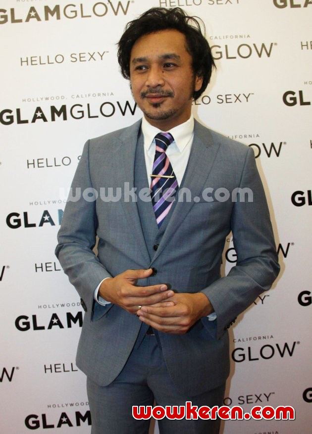 Gambar Foto Giring Ganesha Hadir di Acara 'GlamGlow Cocktail Party'