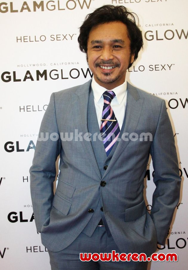 Gambar Foto Giring Ganesha Hadir di Acara 'GlamGlow Cocktail Party'