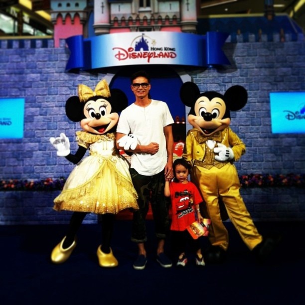 Gambar Foto Ashraf Sinclair Habiskan Waktu dengan Noah Sinclair