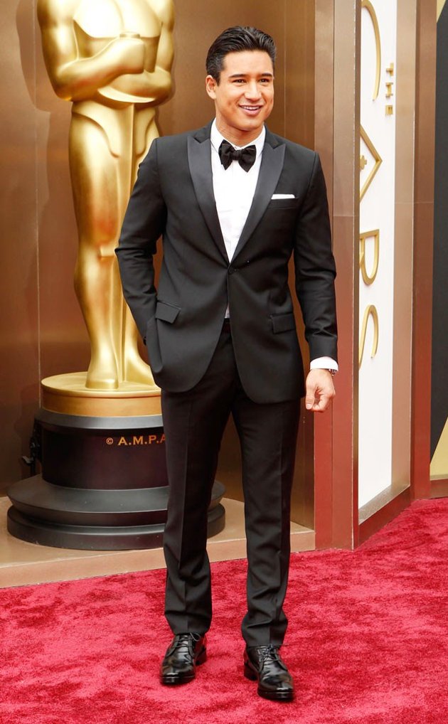 Gambar Foto Mario Lopez di Red Carpet Oscar 2014