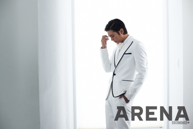 Gambar Foto Joo Won di Majalah Arena Homme+ Edisi November 2012
