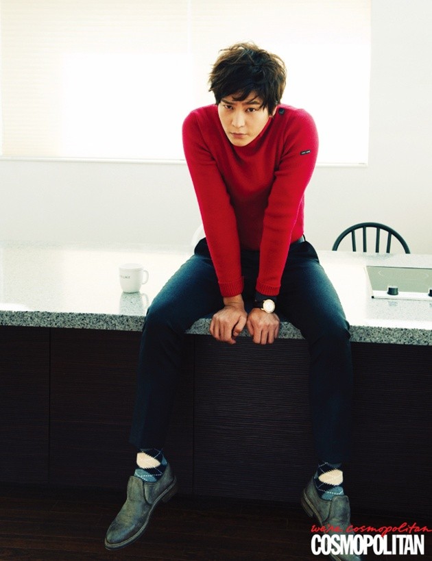 Gambar Foto Joo Won di Majalah Cosmopolitan Edisi November 2012