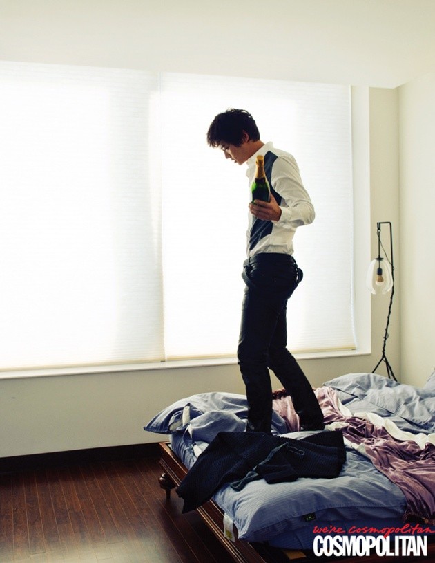 Gambar Foto Joo Won di Majalah Cosmopolitan Edisi November 2012