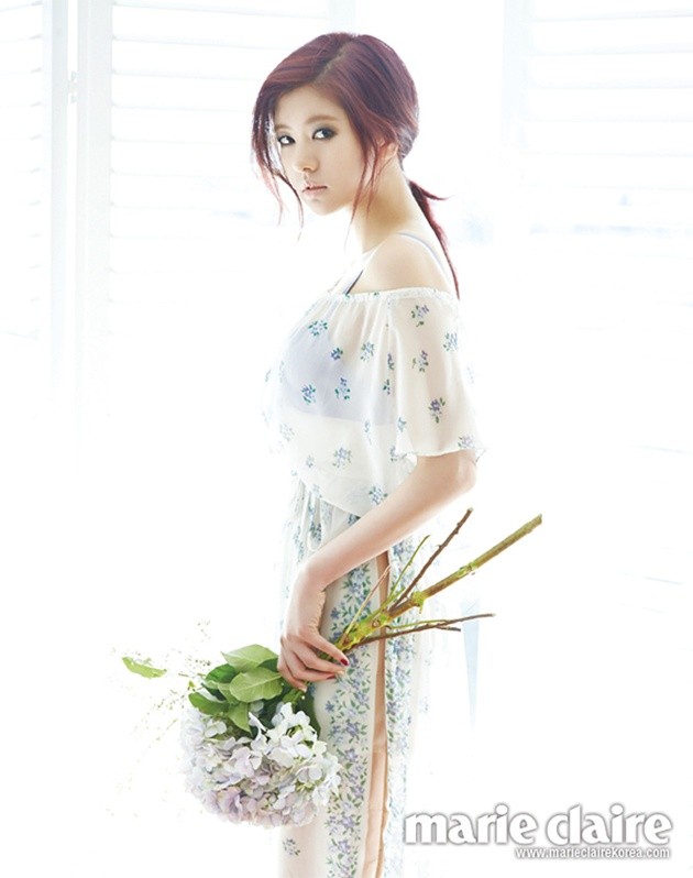 Foto Jung So Min di Majalah Marie Claire Edisi Februari 2014