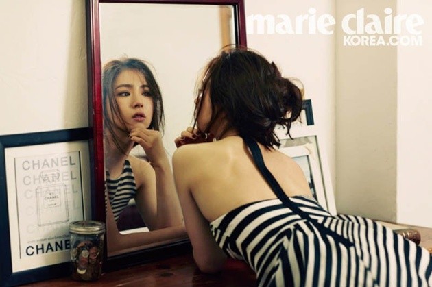 Gambar Foto Shin Se Kyung di Majalah Marie Claire Edisi Maret 2014