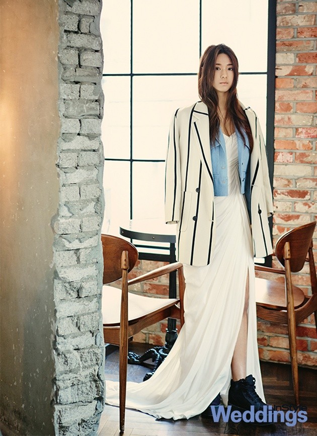 Gambar Foto Seolhyun AOA di Majalah InStyle Weddings Edisi Februari 2014