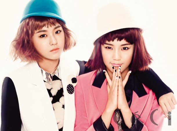 Gambar Foto Seolhyun dan Hyejeong di Majalah Ceci Februari 2013
