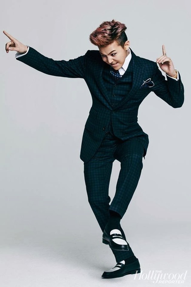 Gambar Foto G-Dragon di The Hollywood Reporter Edisi Februari 2014