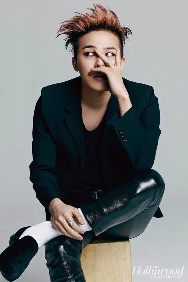 Gambar Foto G-Dragon di The Hollywood Reporter Edisi Februari 2014