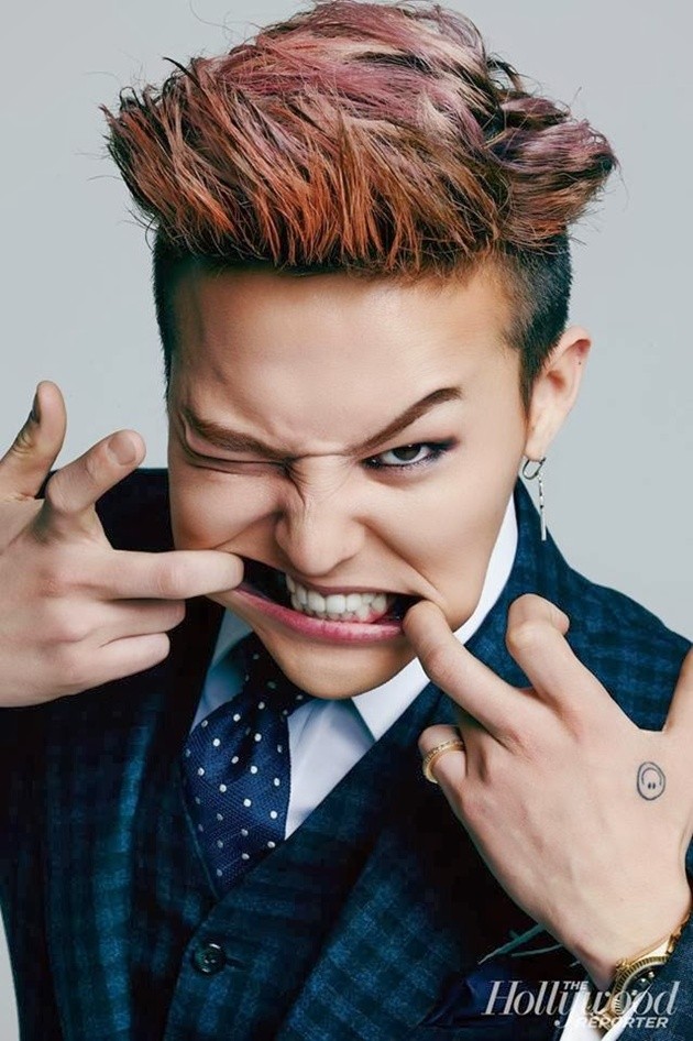 Gambar Foto G-Dragon di The Hollywood Reporter Edisi Februari 2014
