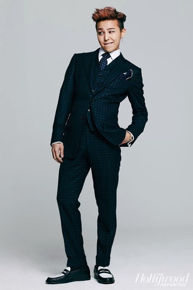 Gambar Foto G-Dragon di The Hollywood Reporter Edisi Februari 2014