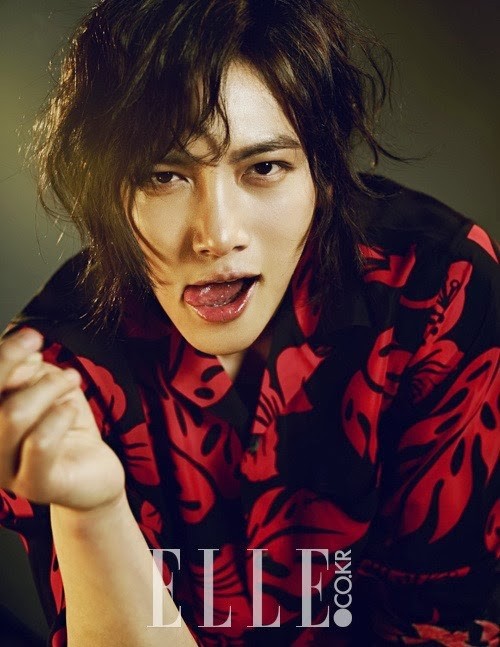 Gambar Foto Ji Chang Wook di Majalah ELLE Korea Edisi Februari 2014