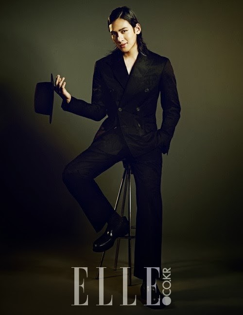 Gambar Foto Ji Chang Wook di Majalah ELLE Korea Edisi Februari 2014