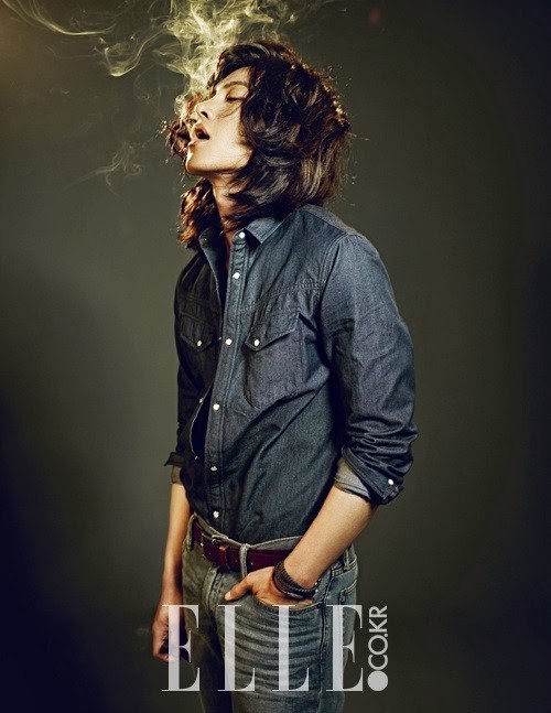 Gambar Foto Ji Chang Wook di Majalah ELLE Korea Edisi Februari 2014