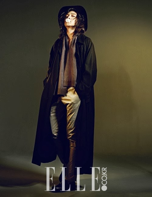 Gambar Foto Ji Chang Wook di Majalah ELLE Korea Edisi Februari 2014