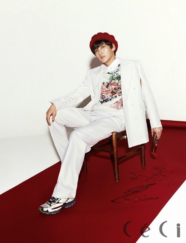 Gambar Foto Ji Chang Wook di Majalah CeCi Edisi Februari 2014