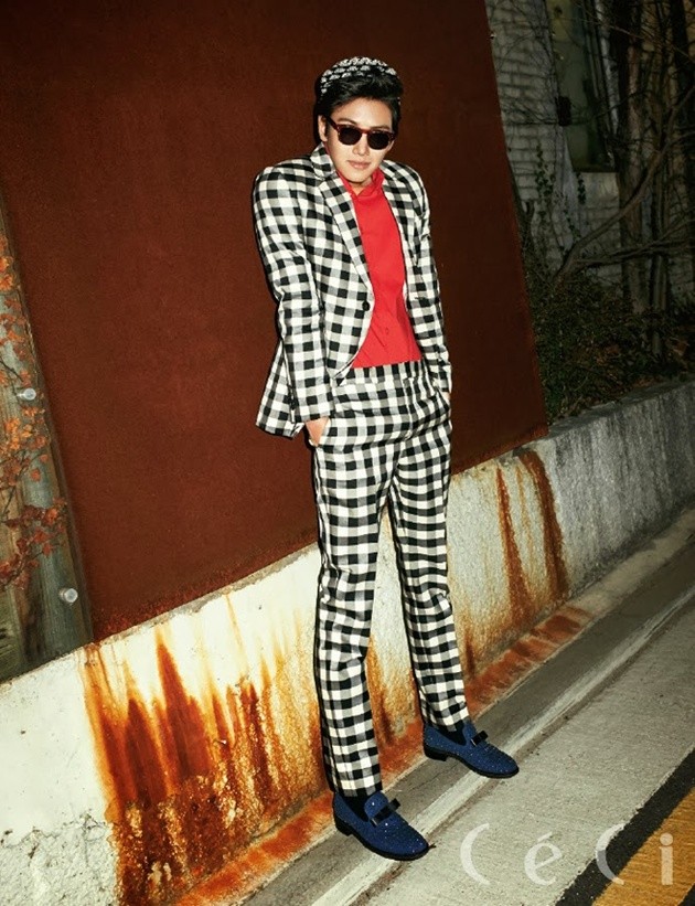 Gambar Foto Ji Chang Wook di Majalah CeCi Edisi Februari 2014