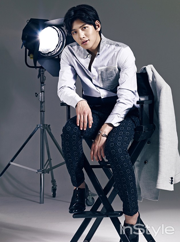 Gambar Foto Ji Chang Wook di Majalah InStyle Edisi Januari 2014