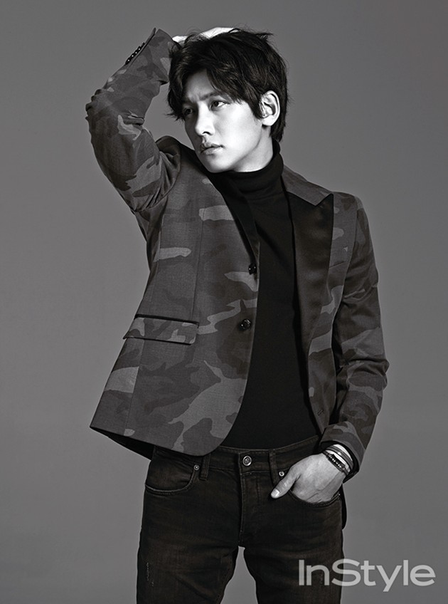 Gambar Foto Ji Chang Wook di Majalah InStyle Edisi Januari 2014
