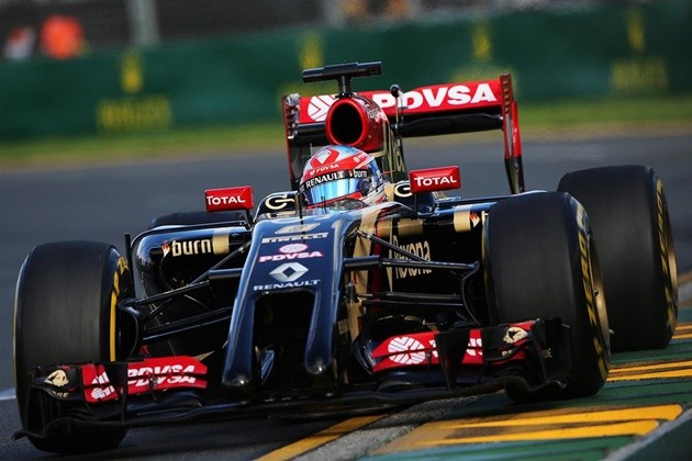 Gambar Foto Romain Grosjean dari Tim Lotus